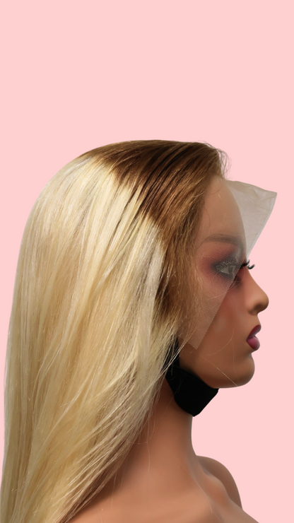Blonde Coloured Bob